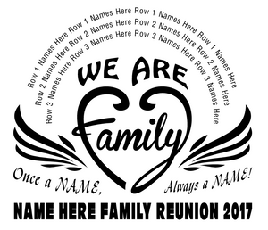 Family Reunion T-Shirt Design E-Catalog