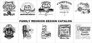 Family Reunion T-Shirt Design E-Catalog