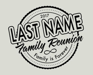 Family Reunion T-Shirt Design E-Catalog